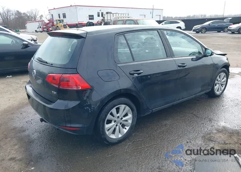 2015 Volkswagen Golf Tdi S 4-Door z USA, uszkodzony, nr VIN 3VWRA7AU5FM012789